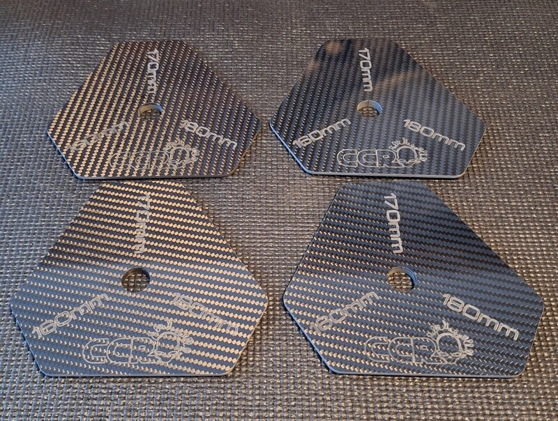 CCR CARBON FIBRE LARGE SCALE SET UP WHEELS