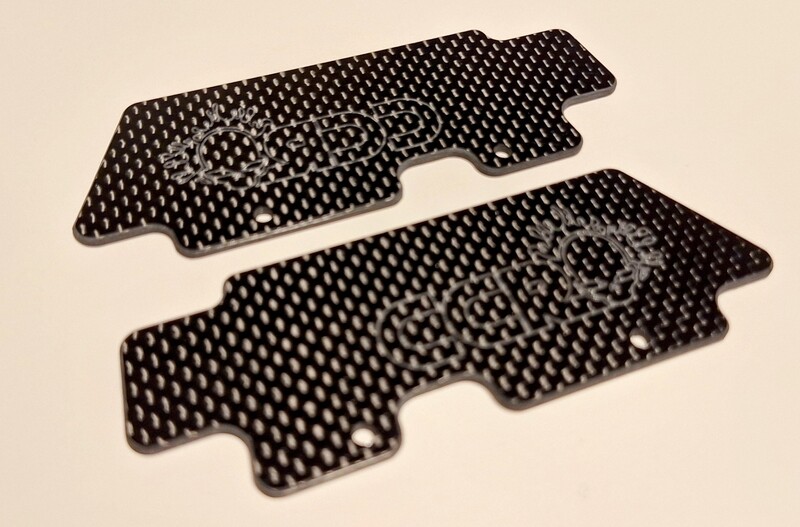 CCR XRAY XB8 CARBON FIBRE REAR CV PROTECTORS