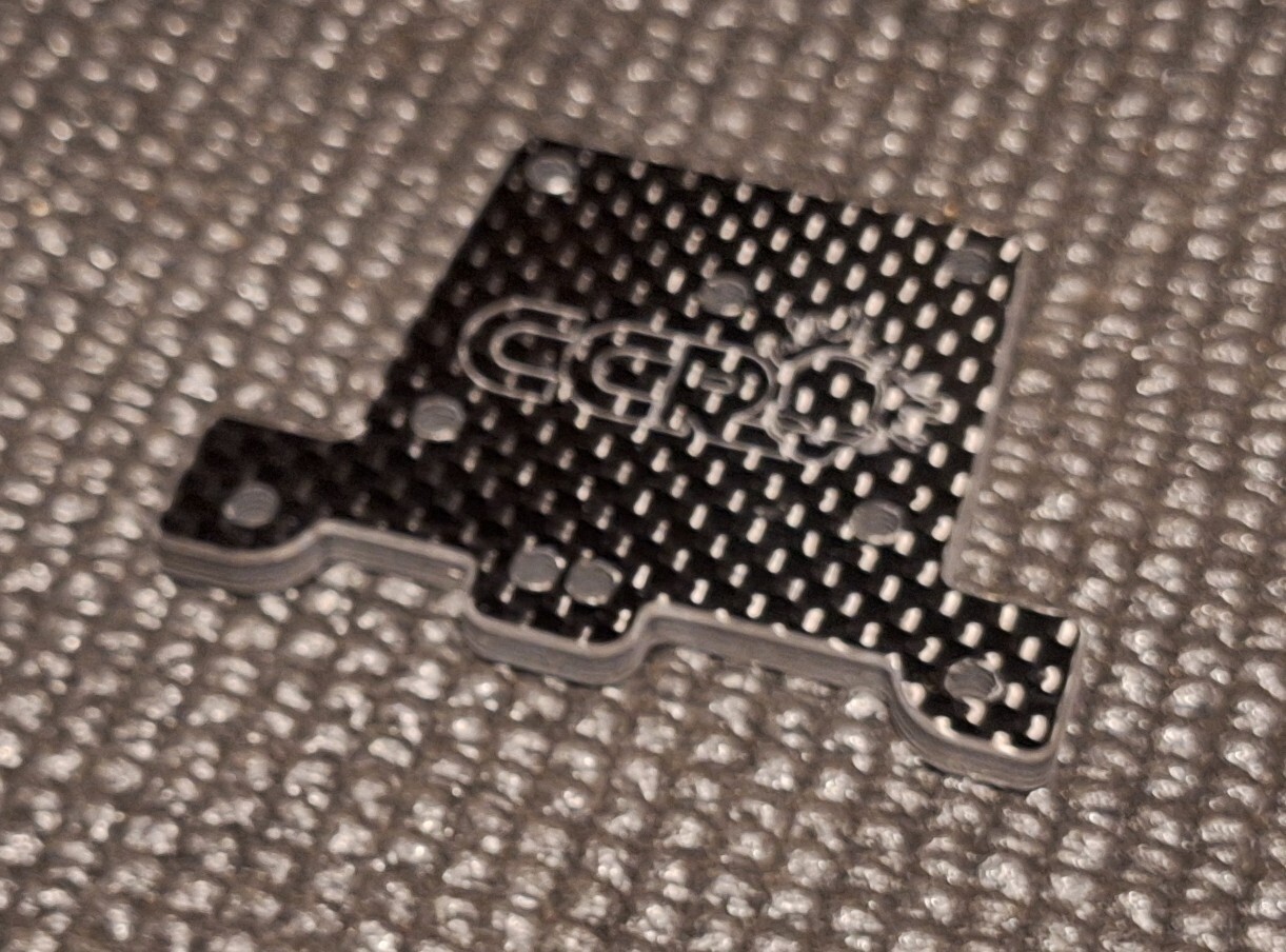 Clearance XRAY XB8 24 CARBON FIBRE CHASSIS TOP PLATE