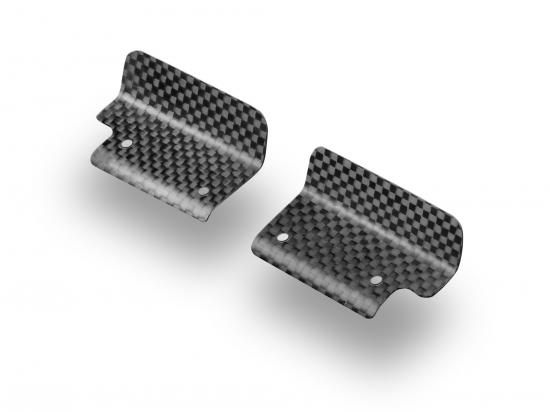 Clearance XRay Xb8 Carbon Fiber Front Upper Arm Wings - Set