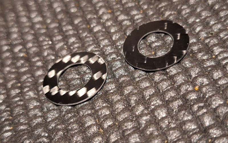 CCR CARBON FIBRE BODY SHELL PROTECTOR WASHERS