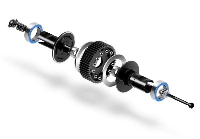 XR325003 - TEAM XRAY BALL ADJUSTABLE DIFFERENTIAL - LCG - SET - HUDY SPRING STEEL