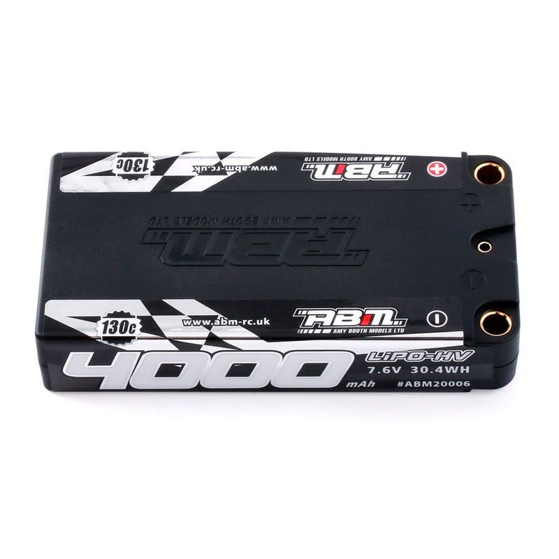 ABM 4000 LCG Shorty 7.6v Lipo-HV 130c 5mm connectors