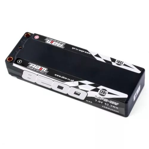 ABM LiPo Race Battery - 8200mAh 7.6v 130C 5mm - BRCA Approved