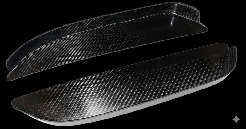 CCR Losi 5ive B carbon fibre side pods CCR Losi 5ive B carbon fibre side pods