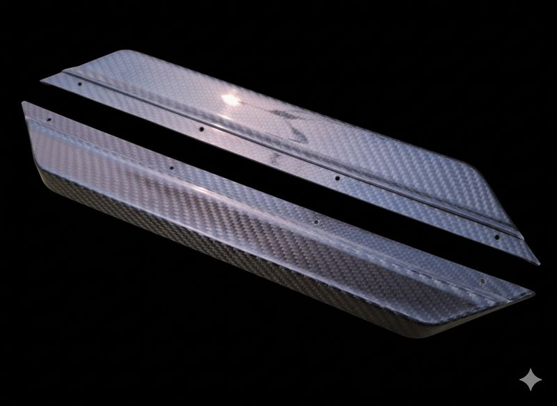 CCR LOSI DBXL 2.0 CARBON FIBRE SIDE PODS CCR LOSI DBXL 2.0 CARBON FIBRE SIDE PODS