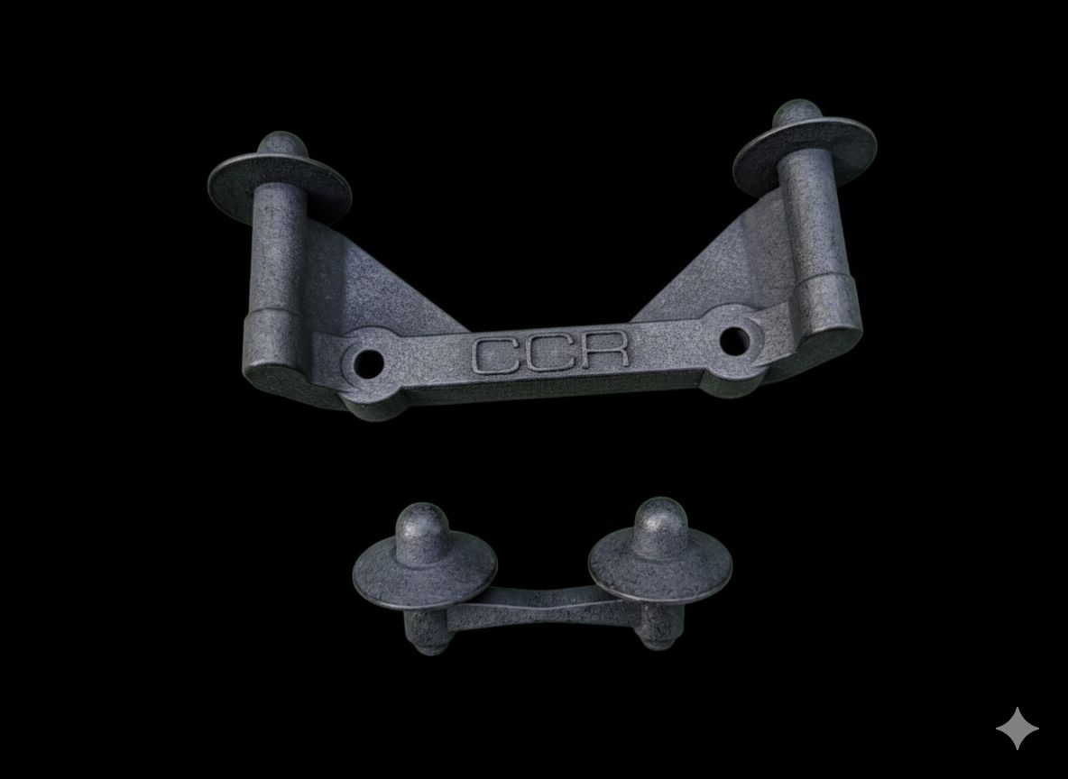 CCR LOSI 5IVE B BODY MOUNTS FRONT AND REAR