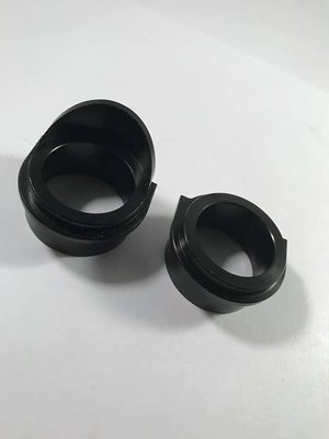 Losi 5ive rear diff bearing holder black lightweight CCR