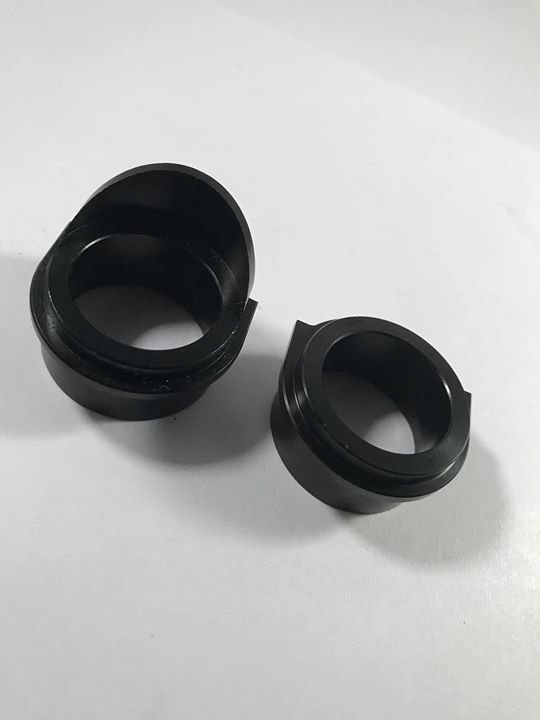 Losi 5ive rear diff bearing holder black lightweight CCR