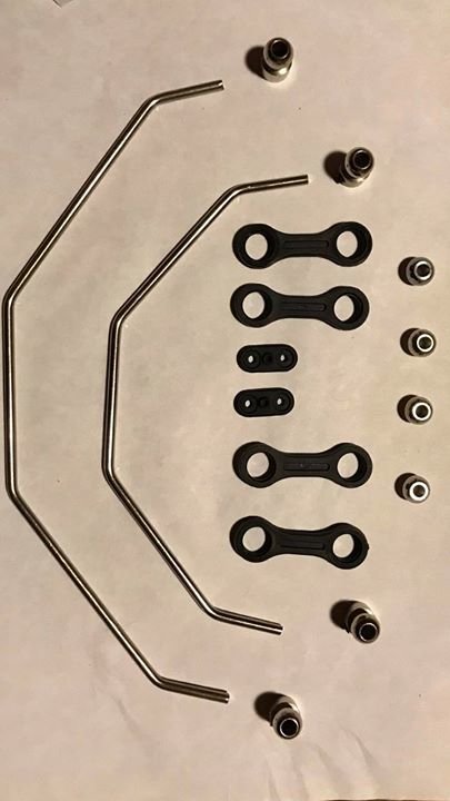 Losi 5ive anti roll/sway bar kit
