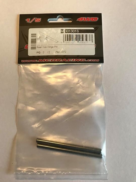 MCD Rear Hub Hinge Pin 301301s