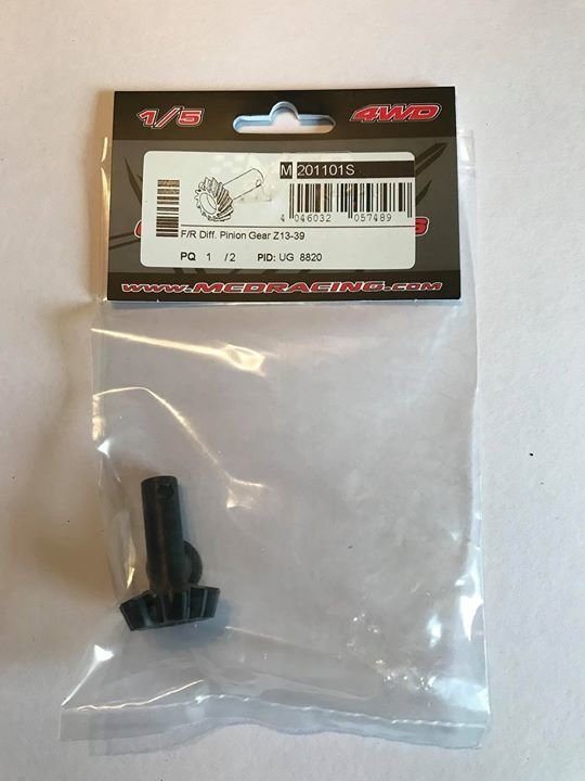 MCD 201101S f/r diff pinion