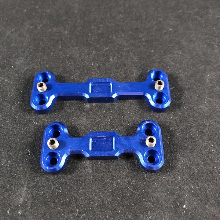 Losi 5ive roll bar braces (blue) hd racing 