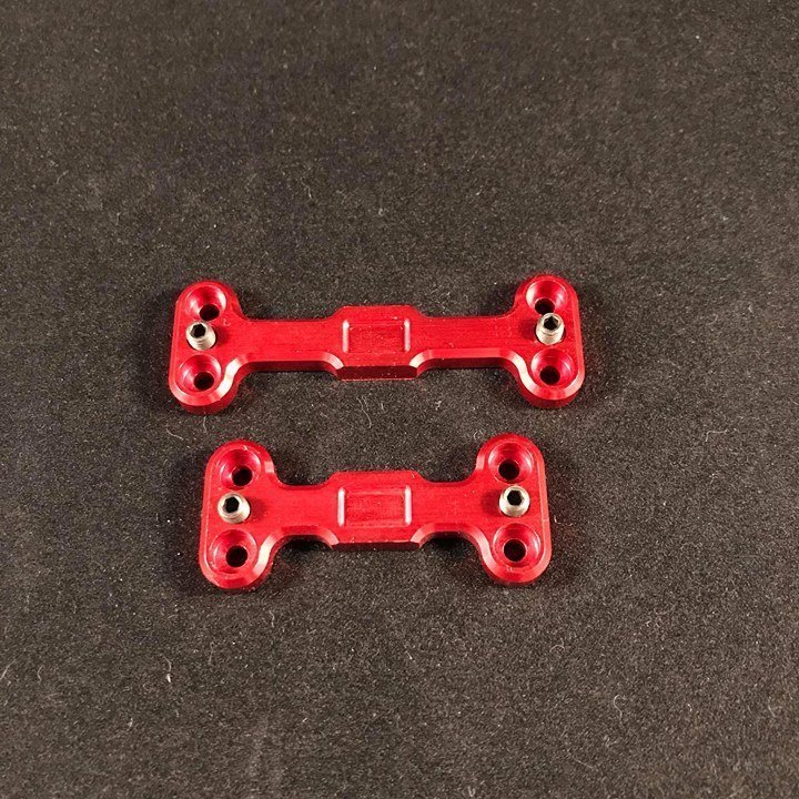 Losi 5ive roll bar braces (red) hd racing 