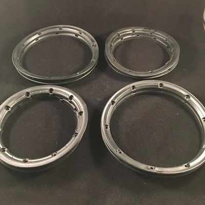 Black beadlocks full set