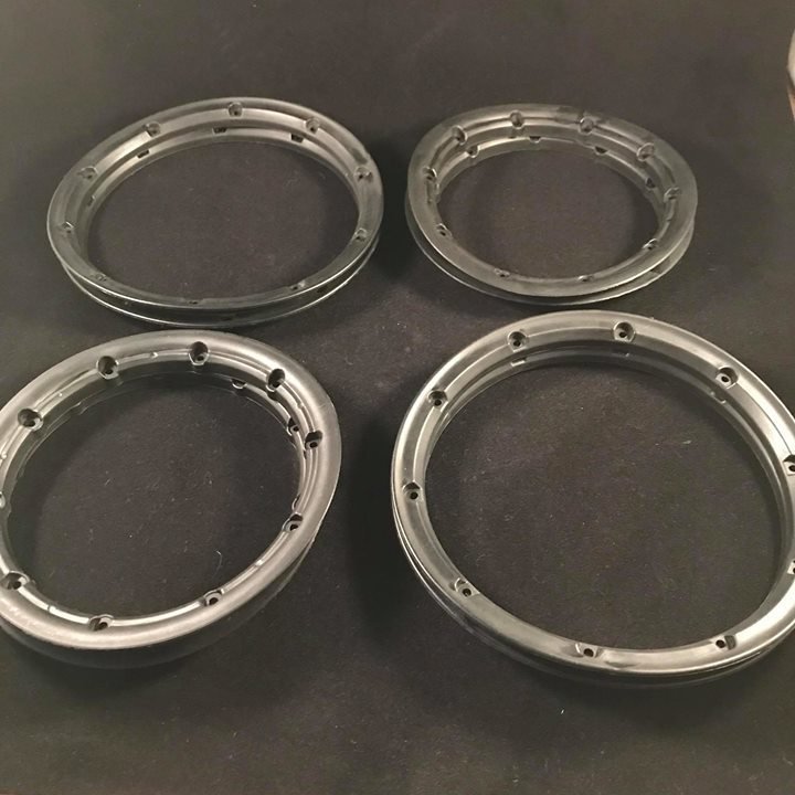 Black beadlocks full set