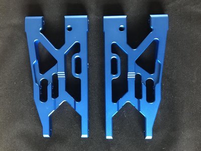 Losi 5ive T ultimate alloy rear arms blue CCR