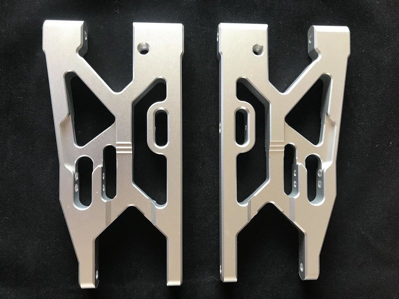 Losi 5ive T ultimate alloy rear arms silver CCR