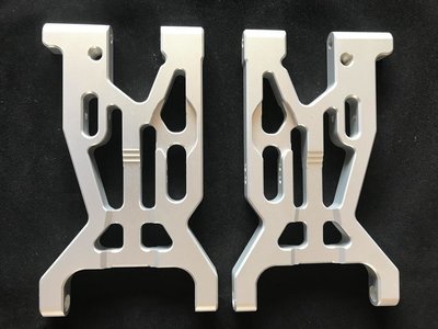 Losi 5ive T ultimate alloy Front arms silver CCR Losi 5ive T ultimate alloy Front arms silver CCR