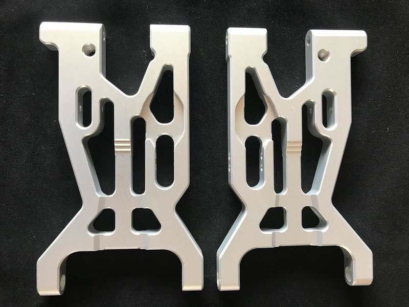 Losi 5ive T ultimate alloy Front arms silver CCR