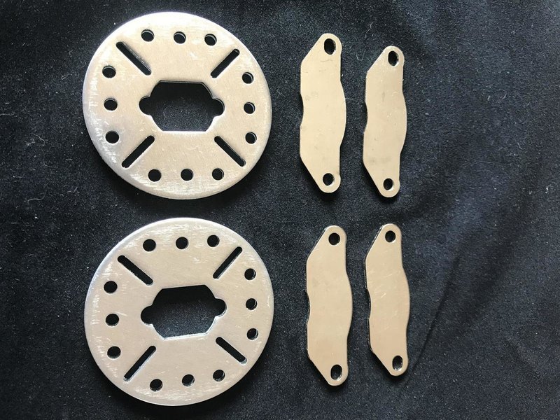 Losi 5ive T/B brake kit pads and disk