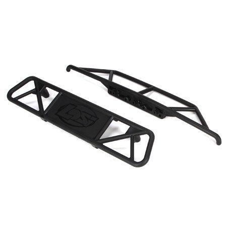 Losb2573 Losi 5ive-T Front and Rear Bumper Set