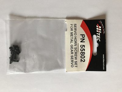 Hitec servo horn screw set Hitec servo horn screw set
