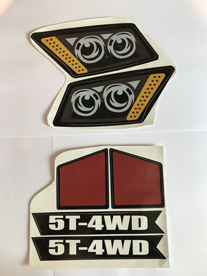 1/5 Scale body decals