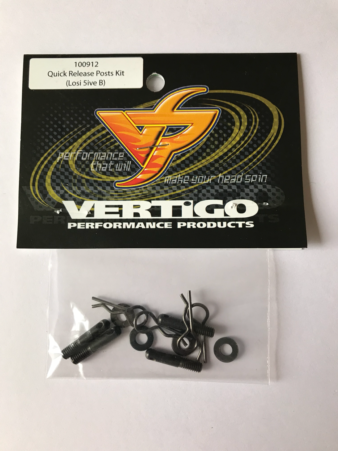 Vertigo Losi 5ive quick release fuel tank catches