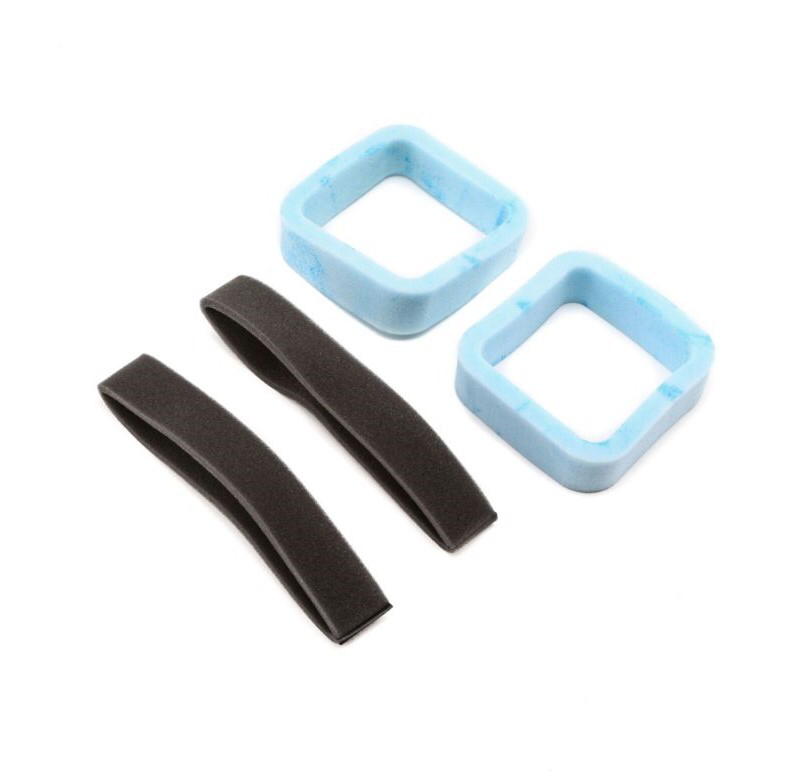 Team Losi Racing Air Cleaner/ Filter Foam Elements (2): 5IVE-B TLR256012