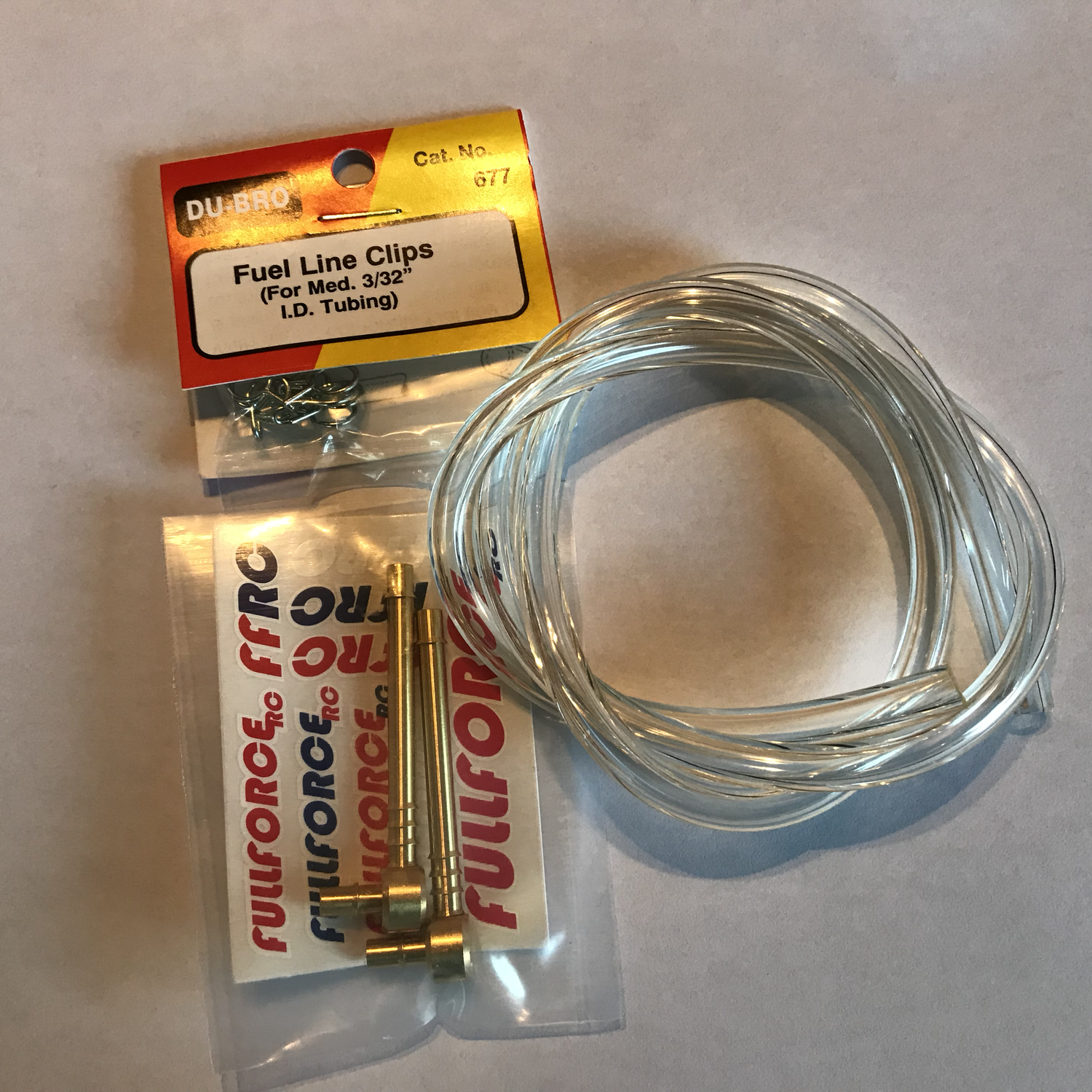 High flow fuel line kit (clear) full force rc FFRC