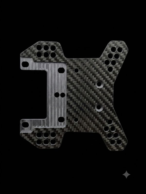 RADICAL RC CARBON FIBRE MCD W5 RR5 FRONT SHOCK TOWER RADICAL RC CARBON FIBRE MCD W5 RR5 FRONT SHOCK TOWER