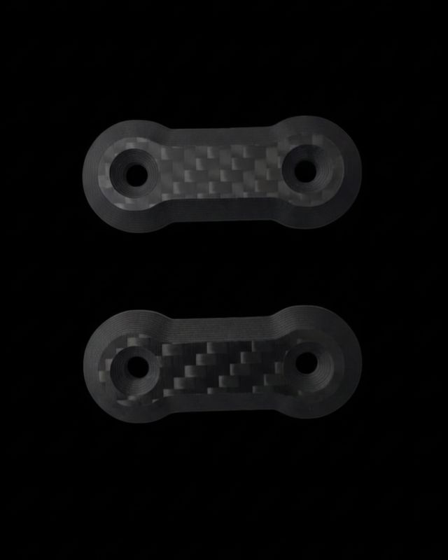 RADICAL RC LOSI 5IVE B CARBON FIBRE WING WASHERS