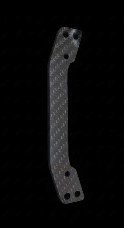 RADICAL RC LOSI 5IVE T 2.0 CARBON FIBRE ACKERMAN PLATE