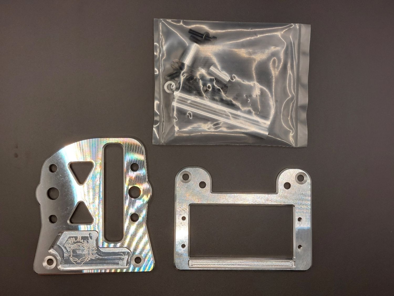 Ccr Losi 5ive T 2.0 billet centre diff top servo tray SMART SYSTEM hard anodized 