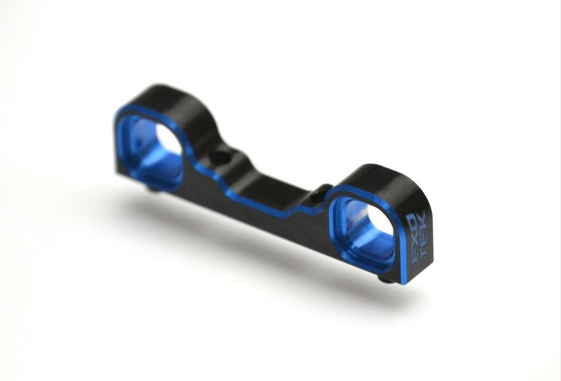 EX2243 - Exotek Dual Blue and Black 7075 HD rear arm mount - C block (Associated B7 or B7D B7.1 )