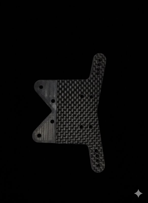 RADICAL RC TEAM ASSOCIATED RC10 CLASSIC REAR WING MOUNT