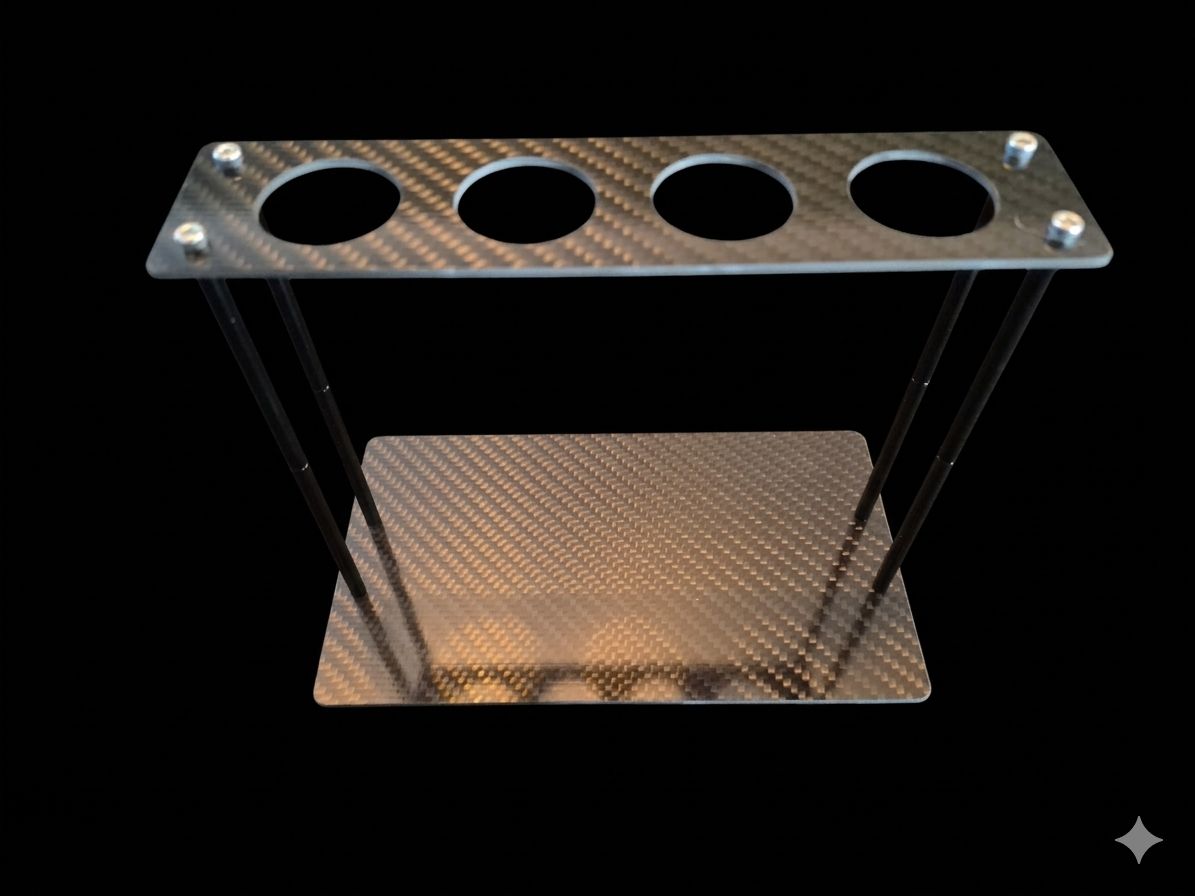 RADICAL RC LOSI 5IVE CARBON FIBRE SHOCK STAND