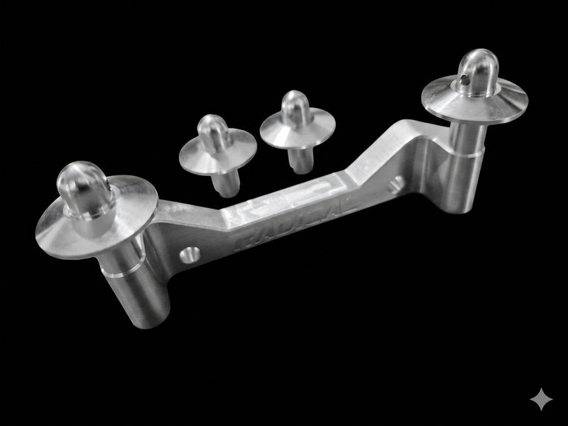 RADICAL RC LOSI 5IVE B BODY MOUNTS 