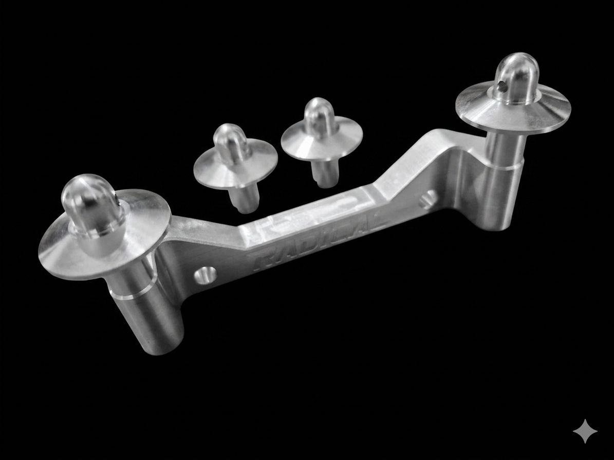 RADICAL RC LOSI 5IVE B BODY MOUNTS 