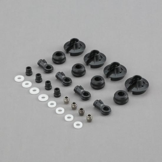 Tlr253002 Shock Plastics and Balls (4): 5B 5T MINI