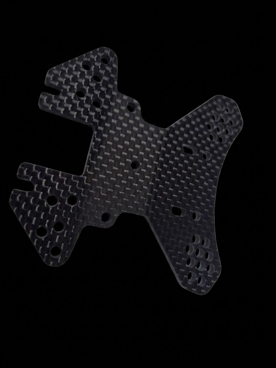 RADICAL RC SCHUMACHER CAT 2000 CARBON FIBRE REAR SHOCK TOWER