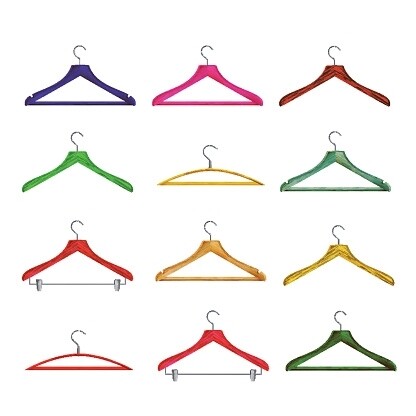 Varëse rrobash / Plastike / Druri