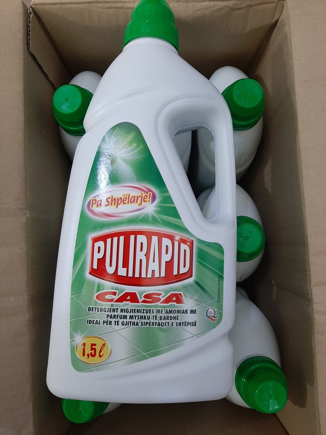 Pulirapid pa shpëlarje 1,5 litër