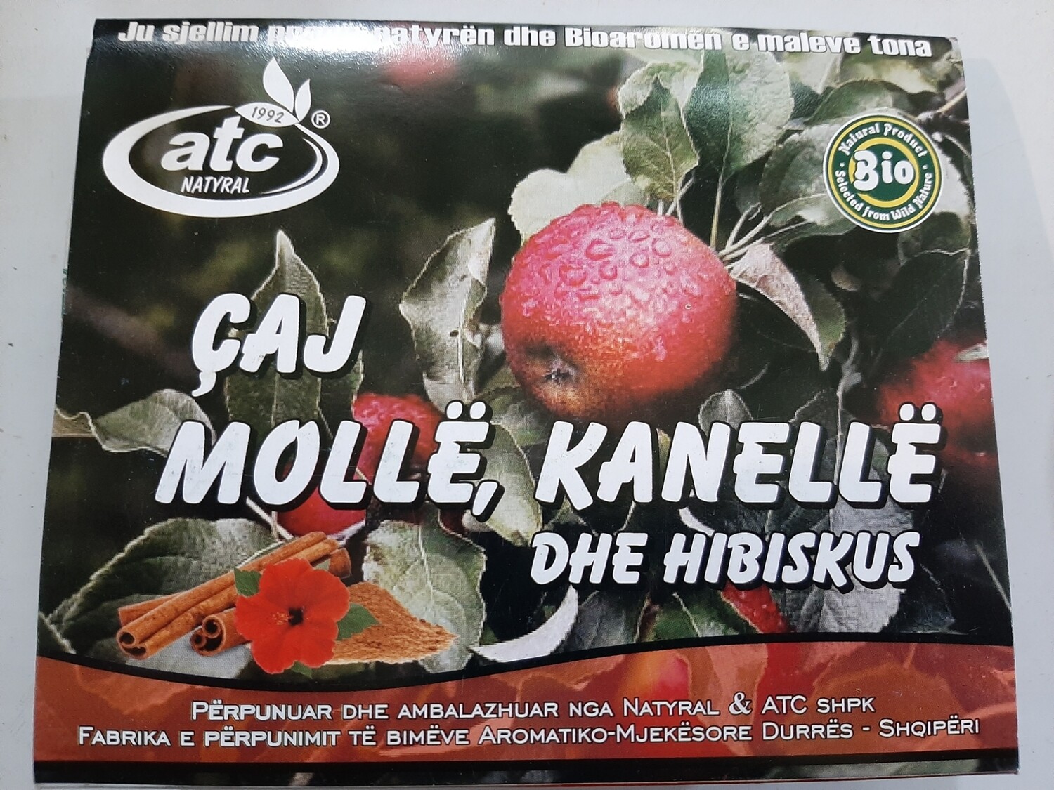 Çaj Mollë, kanellë 90gr