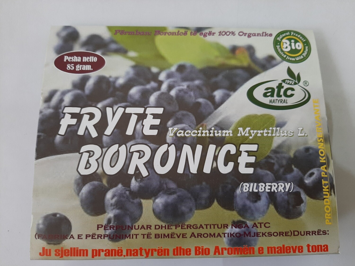 Fryte Boronice 85gr