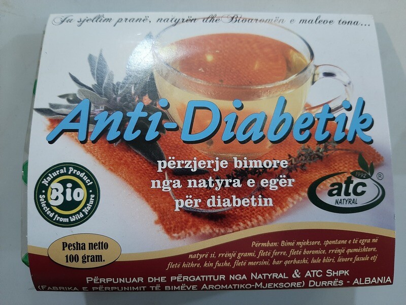 Çaj Anti Diabetik 100gr