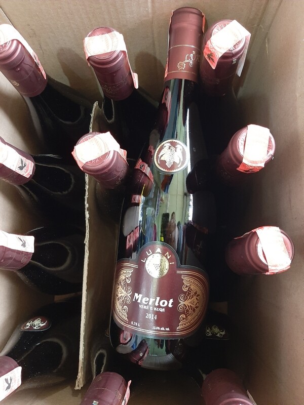 Verë e kuqe Merlot 700ml