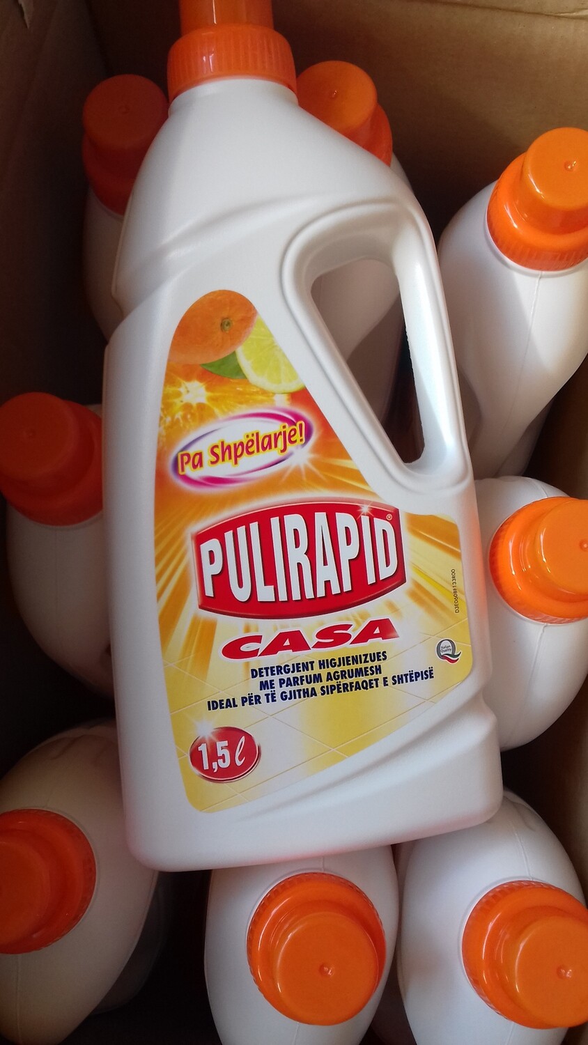 Pulirapid pa shpëlarje 1,5 litër