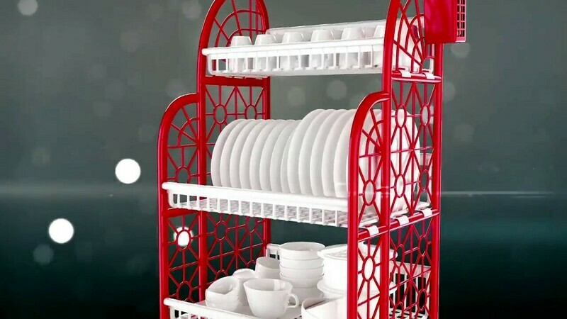 Rafte plastike/Shkalla